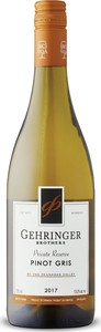 Gehringer Brothers Private Reserve Pinot Gris 2017, BC VQA Okanagan Valley Bottle