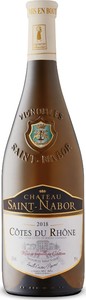 Château Saint Nabor Côtes Du Rhone White 2018, Ac Bottle