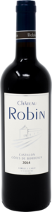 Chateau Robin 2014, Castillon Cotes De Bordeaux Bottle