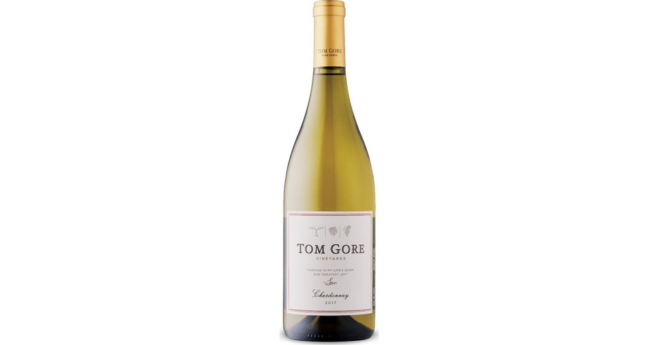 Tom Gore Chardonnay 2017 Expert wine ratings and wine reviews by