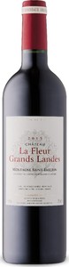 Château La Fleur Grands Landes 2015, Ac Montagne Saint émilion Bottle