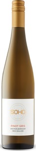 Soho White Collection Pinot Gris 2018 Bottle