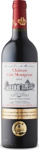 Château Côte Montpezat 2016, Ac Côtes De Castillon Bottle