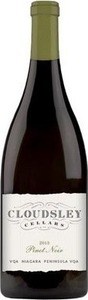 Cloudsley Cellars Niagara Peninsula Pinot Noir 2017 Bottle