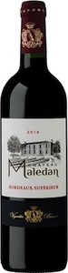 Château Maledan Vignobles Brunot Bordeaux Supérieur 2015 Bottle