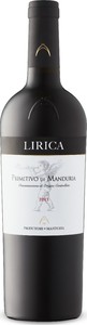 Lirica Primitivo Di Manduria 2015, Certified Sustainable, Doc Bottle