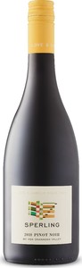 Sperling Vineyards Pinot Noir 2018, BC VQA Okanagan Valley Bottle