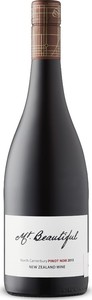 Mt. Beautiful Pinot Noir 2017, North Canterbury  Cheviot Bottle
