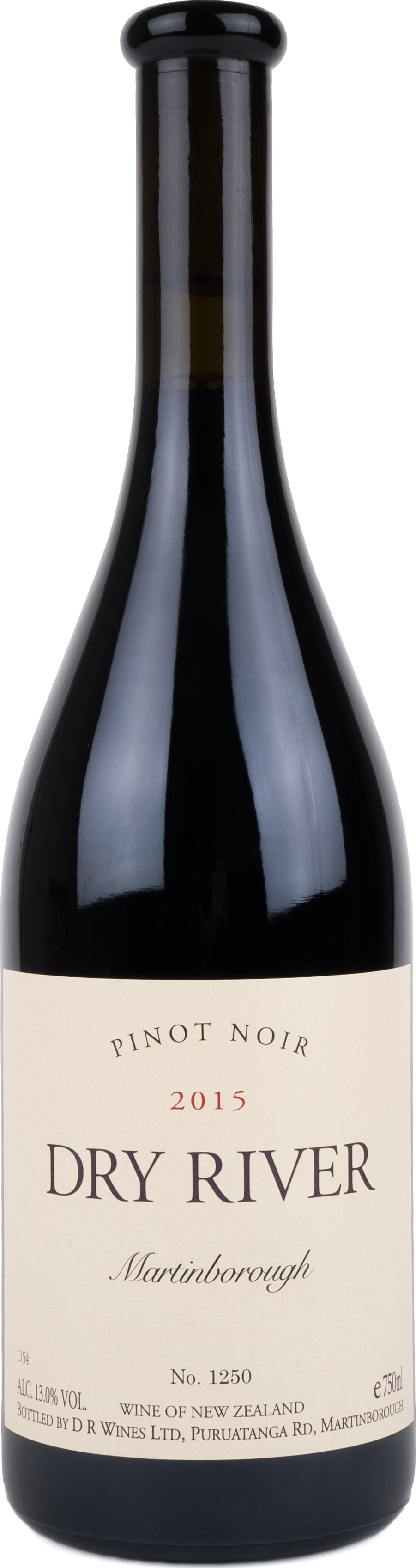 Dry River Pinot Noir 2015 Expert wine ratings and wine reviews by