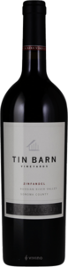 Tin Barn Vineyards Zinfandel Gilsson Vineyard 2014, Russian River Valley, Sonoma County Bottle