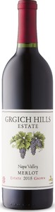 Grgich Hills Estate Merlot 2015, Napa Valley, Biodynamic Bottle