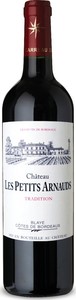 Château Les Petits Arnauds Tradition 2016, Ac Côtes De Bordeaux   Blaye Bottle