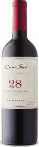 Cono Sur Single Vineyard Block 28 Carmenère 2018, Certified Carbon Neutral, La Rinconada, Cachapoal Valley Bottle