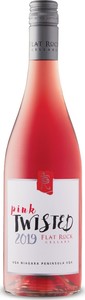 Flat Rock Pink Twisted Rosé 2019, VQA Niagara Peninsula Bottle