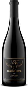 Tender Hope Coral Syrah 2017, Washington State Bottle