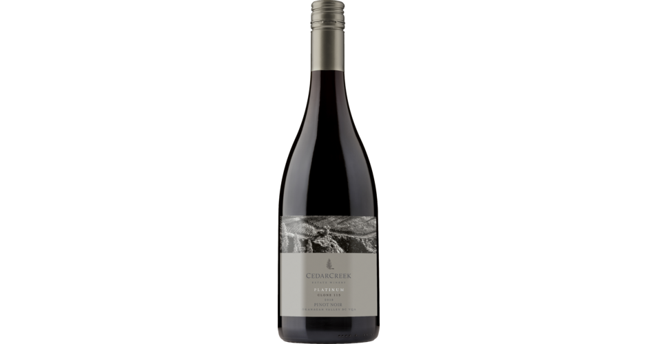 CedarCreek Platinum Clone 115 Pinot Noir 2018 - Expert wine ratings and ...
