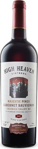 High Heaven Majestic Pines Cabernet Sauvignon 2018, Vegan, Columbia Valley, Washington Bottle