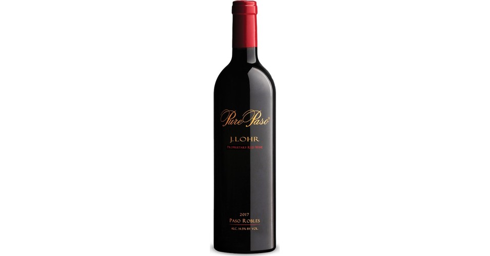 J. Lohr Pure Paso Proprietary Red 2017 Expert wine ratings and wine
