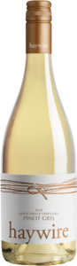 Haywire Pinot Gris Switchback Vineyard 2018, Okanagan Valley Bottle