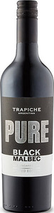 Trapiche Pure Black Malbec Unoaked 2018 Bottle