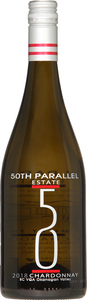 50th Parallel Chardonnay 2018, BC VQA Okanagan Valley Bottle