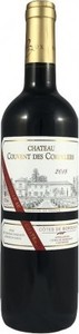 Château Couvent Des Cordeliers 2018, Aoc Côtes De Bordeaux Bottle