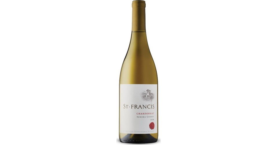 St. Francis Chardonnay 2018 Expert wine ratings and wine reviews by