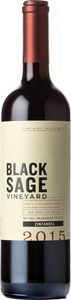 Black Sage Zinfandel 2016, Okanagan Valley Bottle