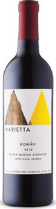 Marietta Román Estate Grown Zinfandel/Petite Sirah/Barbera 2016, North Coast Bottle
