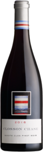 Closson Chase South Clos Pinot Noir 2016, Prince Edward County Bottle