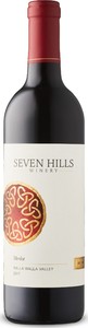 Seven Hills Merlot 2017, Walla Walla Valley Bottle