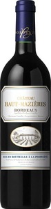 Château Haut Mazières 2018, Ac Bottle