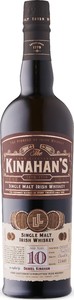 Kinahan's Ll 10 Year Old Single Malt Irish Whiskey Bottle