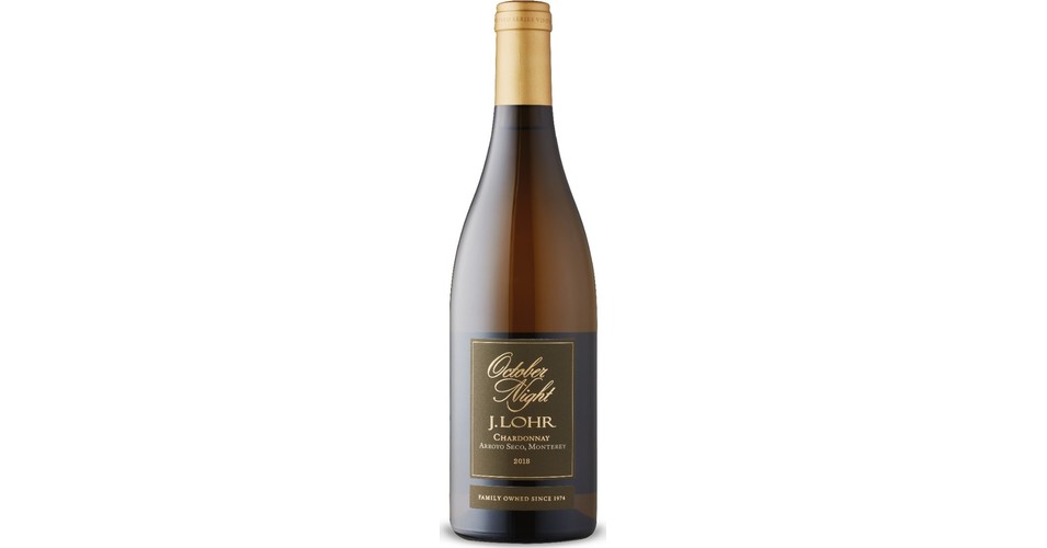 J. Lohr October Night Chardonnay 2018 Expert wine ratings and wine