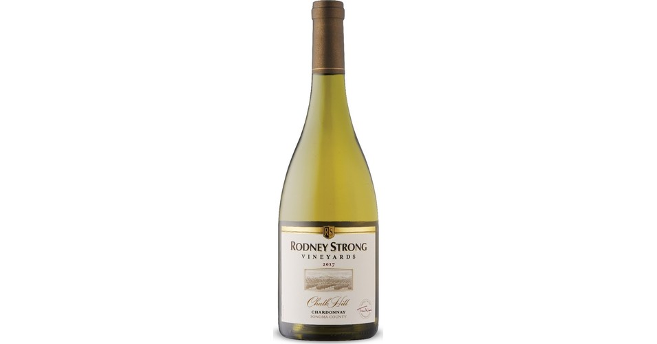 Rodney Strong Chalk Hill Chardonnay 2017 Expert wine ratings and wine