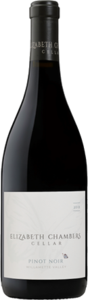 Elizabeth Chambers Cellar Pinot Noir 2018, Willamette Valley Bottle