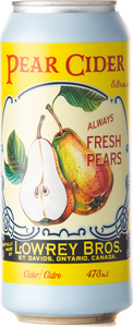 Lowrey Bros. Pear Cider, St. David's Bench (473ml) Bottle