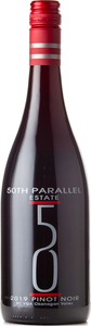50th Parallel Pinot Noir 2019, Okanagan Valley Bottle