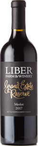 Liber Farm Grand Estate Reserve Merlot 2017, Similkameen Valley Bottle