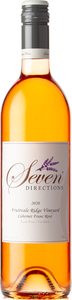Seven Directions Cabernet Franc Rosé Fruitvale Ridge Vineyard 2020, Okanagan Valley Bottle