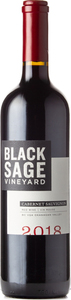 Black Sage Vineyard Cabernet Sauvignon 2018, BC VQA Okanagan Valley Bottle