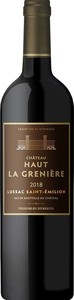 Château Haut La Greniere Lussac 2018, A.C. Saint émilion Bottle