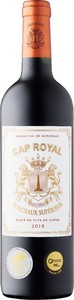 Cap Royal Rouge 2018, Vegan, Ac Bordeaux Supérieur Bottle