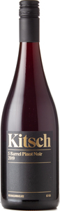 Kitsch 5 Barrel Pinot Noir 2020, BC VQA Okanagan Valley Bottle