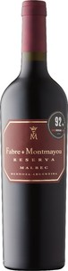 Fabre Montmayou Reserva Malbec 2019 Bottle