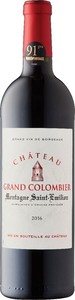 Château Grand Colombier 2016, A.C. Montagne Saint émilion Bottle