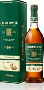 Glenmorangie 14 Y O The Quinta Ruban Port Cask Finished, Single Malt Scotch Whisky Bottle