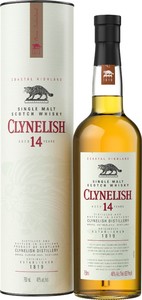 Clynelish 14 Year Old Single Malt Scotch Whisky Bottle