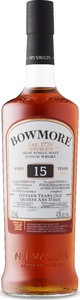 Bowmore 15 Year Old Single Malt Scotch Whisky Bottle