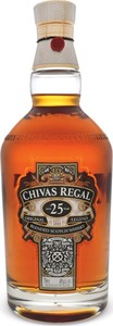 Chivas Regal 25 Year Old Blended Scotch Whisky Bottle